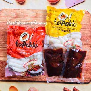 Combo ăn vặt Sannadle (500g bánh gạo truyền thống, 500g bánh gạo nhân phô mai, 200g sốt)