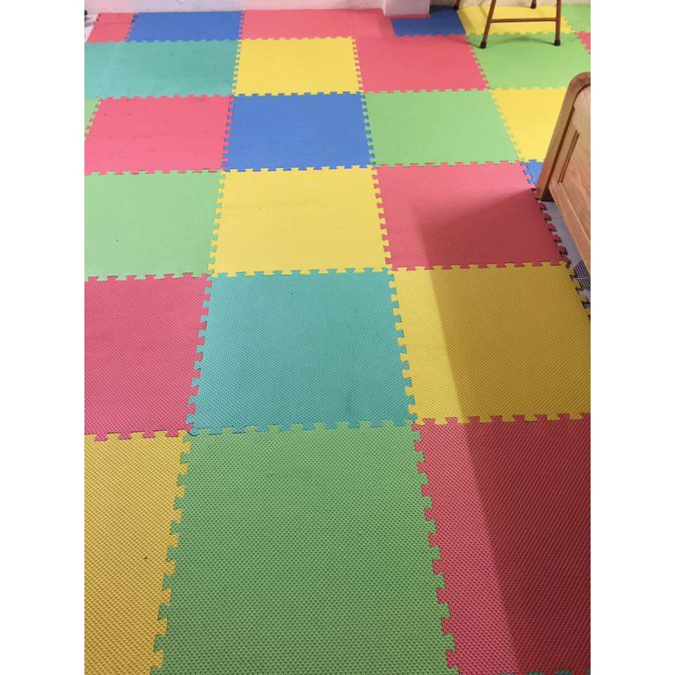 Combo 24 tấm xốp trải sàn trộn màu kích thước 60*60cm