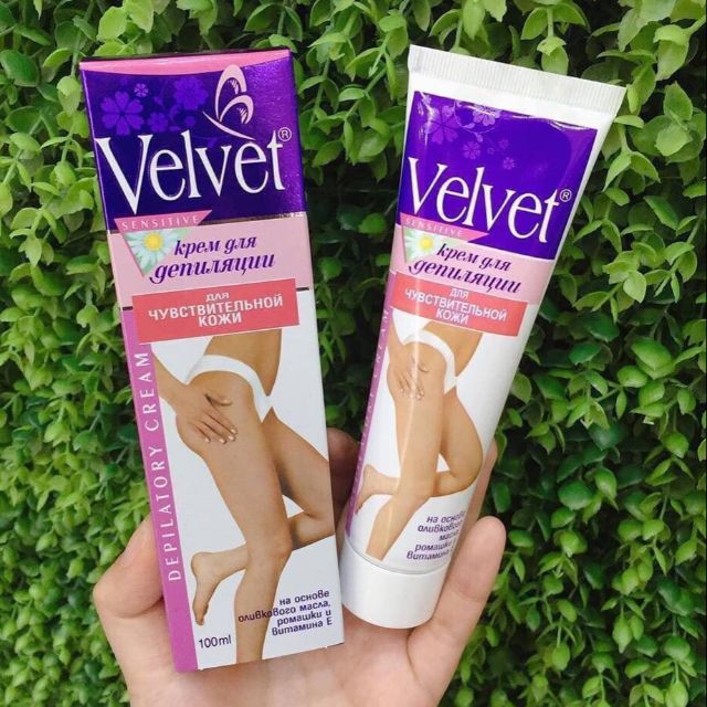 Kem tẩy lông Velvet