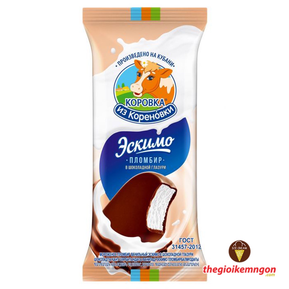 Kem vani phủ socola Eskimo Kopobka 70g