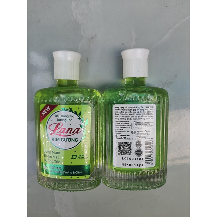 Dầu bóng tóc Dưỡng tóc lana kim Cương 40ml