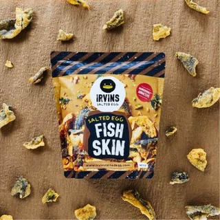 Da cá trứng muối irvins - salted egg fish skin 105g 230g