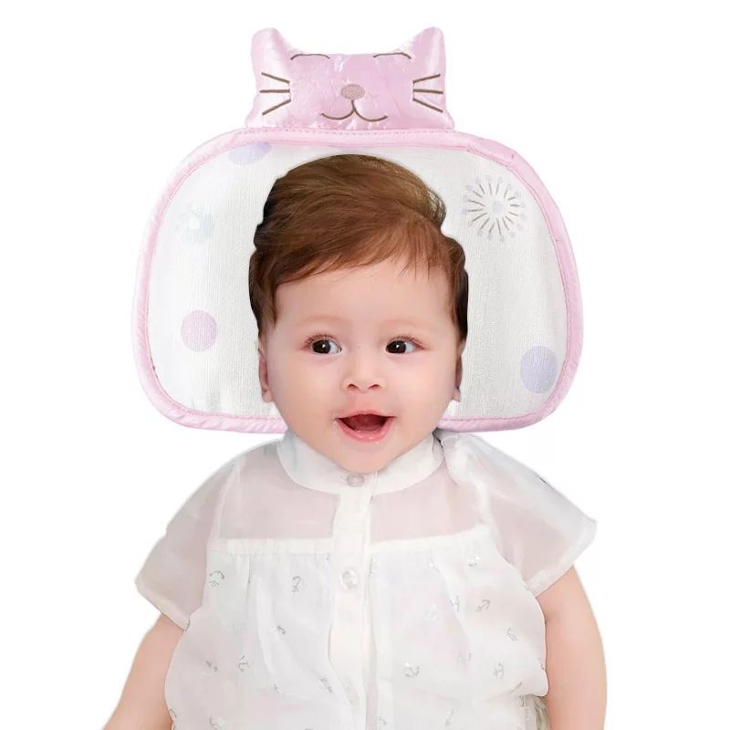 Gối Cotton Nguyên Chất Thoáng Khí Chống Sinh Trùng Có Thể Giặt Sạch 24 Giờ Dành Cho Trẻ Sơ Sinh 0 1 0 6