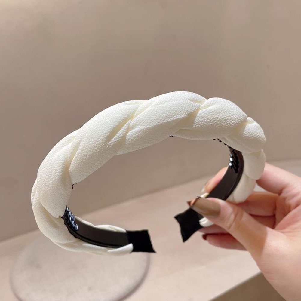 Băng Đô Cài Tóc Màu Sắc Nhã Nhặn Thanh Lịch Dành Cho Nữ