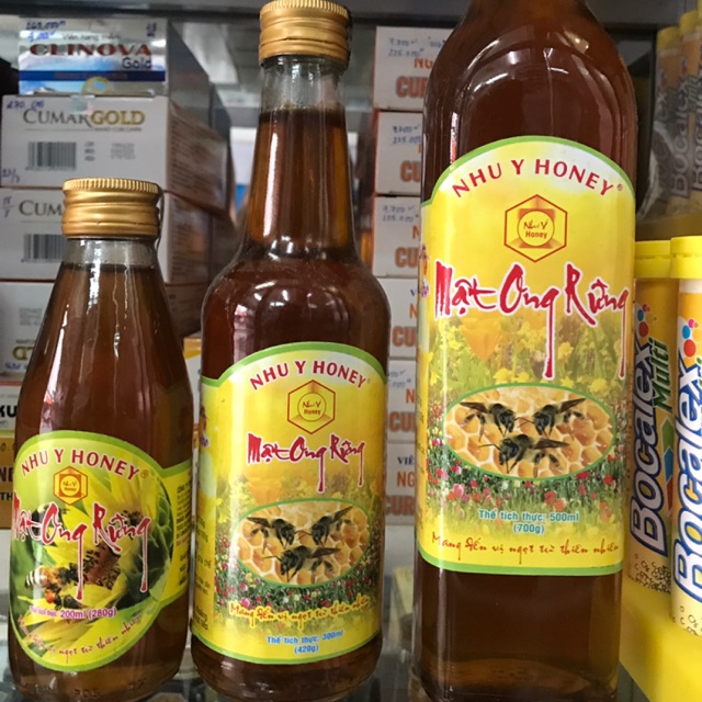 Mật ong rừng như ý honey chai 500 ml