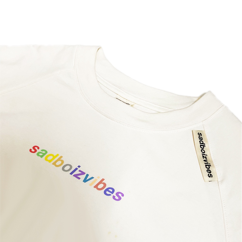 Áo thun SADBOIZ SADBOIZVIBES WHITE | BigBuy360 - bigbuy360.vn