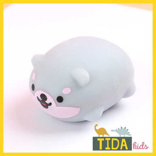 Chó Shiba Bóp Mềm ⚡ HOT TREND ⚡ Squishy Mochi Siba Cute, Đồ Chơi Xả Stress Dễ Thương Xua Tan Căng Thẳng, TiDa Kids Shop