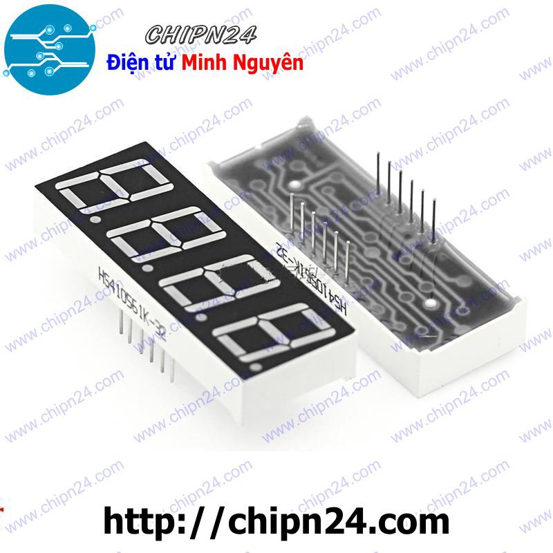 Led 7 Đoạn 0.56 inch 4 Số Anot chung