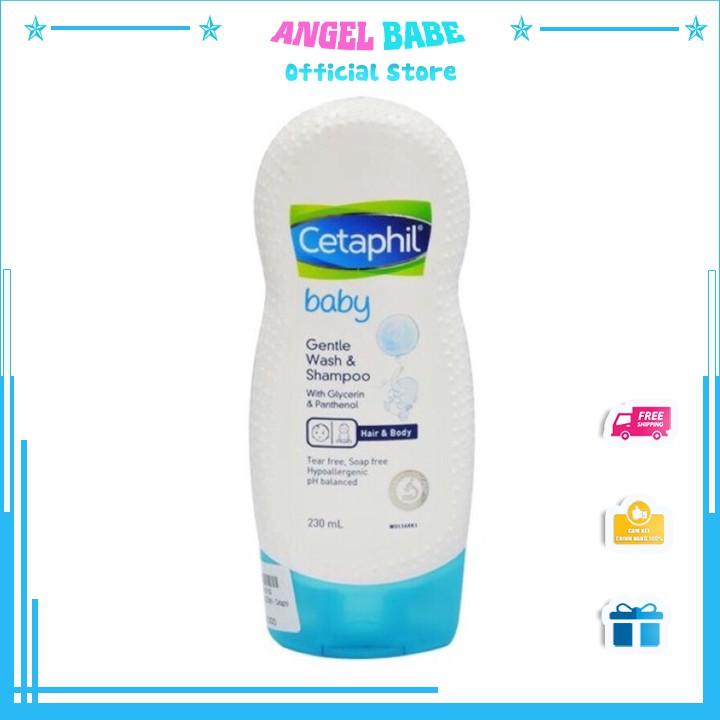 Sữa tắm Cetaphil 230 mL chiết suất hoa cúc ( Hàng chính hãng)