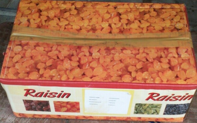 Nho khô Ấn Độ trái dài, vàng đẹp 1kg