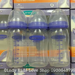 Bình Sữa Lansioh Momma 240ml núm M