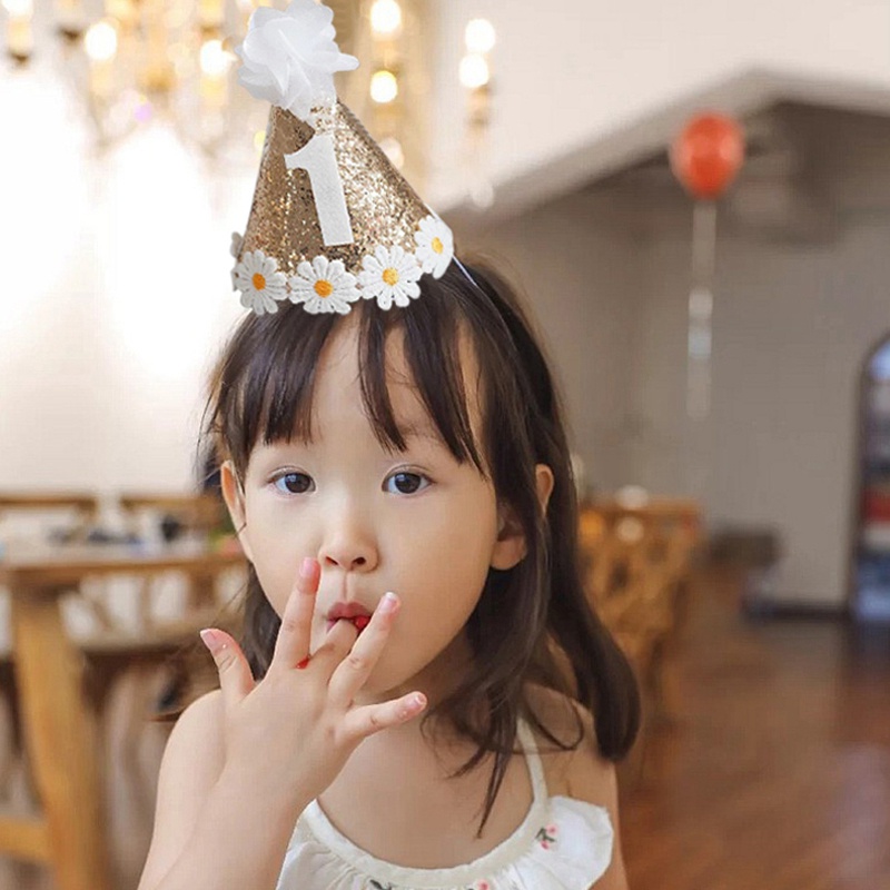 Mũ Sinh Nhật Họa Tiết Chữ Happy Birthday Cho Bé