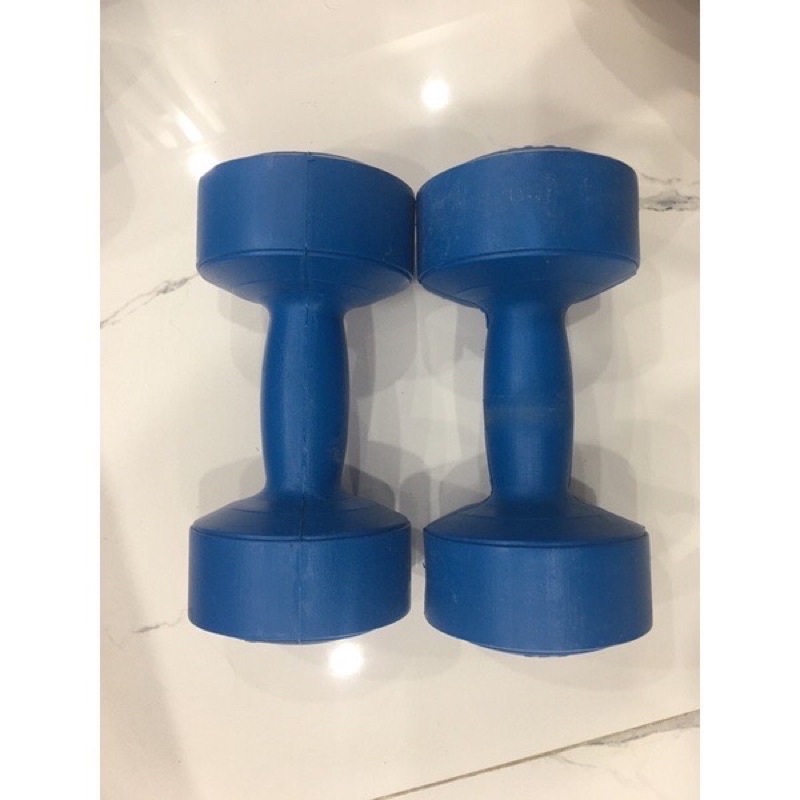 Tạ tay nhựa Bát giác từ 1kg - 12kg Huykhanhsport Độc quyền, vỏ dày đã nhồi đủ kg từ 1kg-12kg