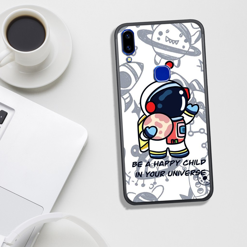 ỐP LƯNG VIVO V9/Y85/Y91/Y93/Y95/Y97, IN HÌNH PHI HÀNH GIA NGỘ NGHĨNH ĐÁNG YÊU.