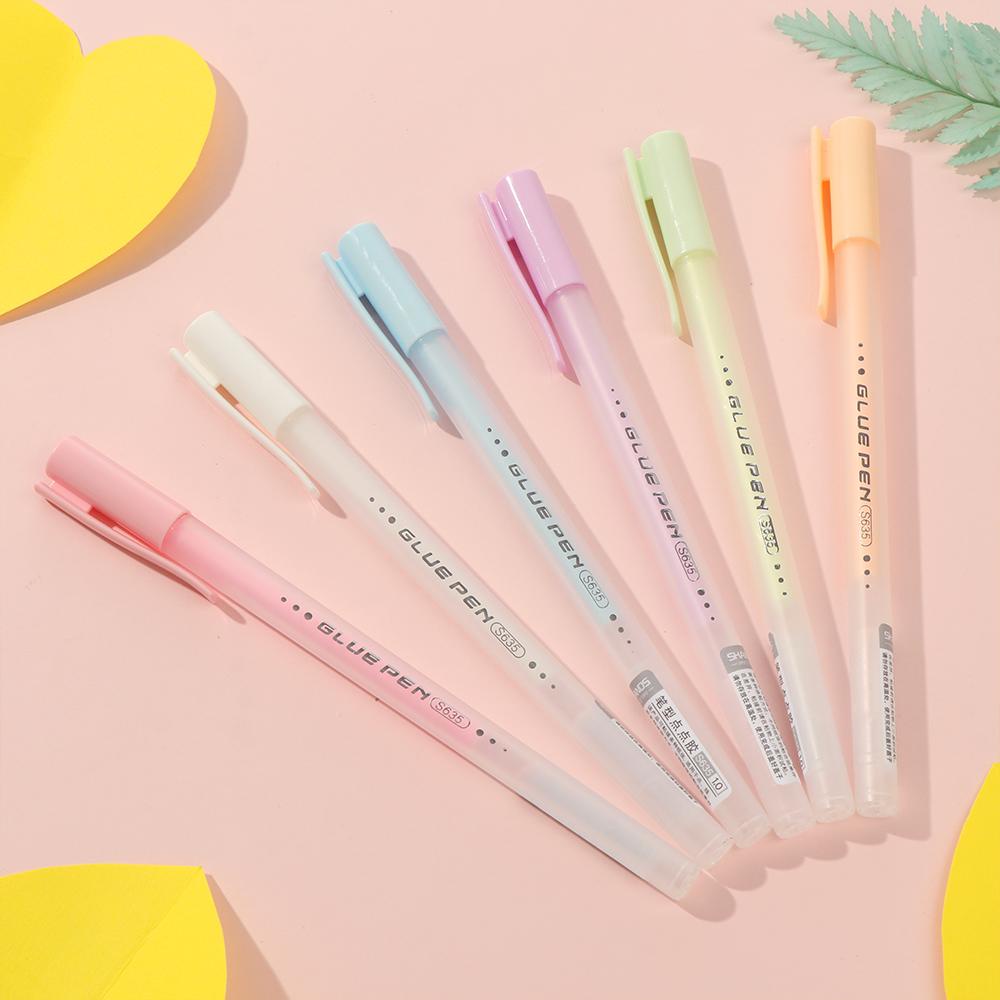 CHOOKEY Miếng Dán Hai Mặt Họa Tiết Chấm Bi Trang Trí Sổ Tay