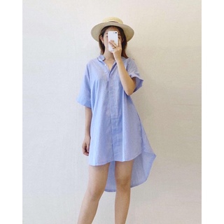 Áo sơ mi oversize form rộng