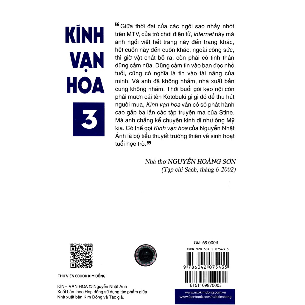 Sách - Kính Vạn Hoa (Phiên Bản 18 Tập) - Tập 3