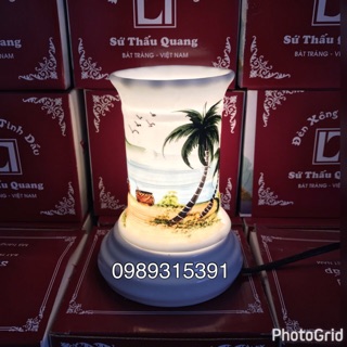 Đèn tinh dầu dáng Thẳng cây dừa