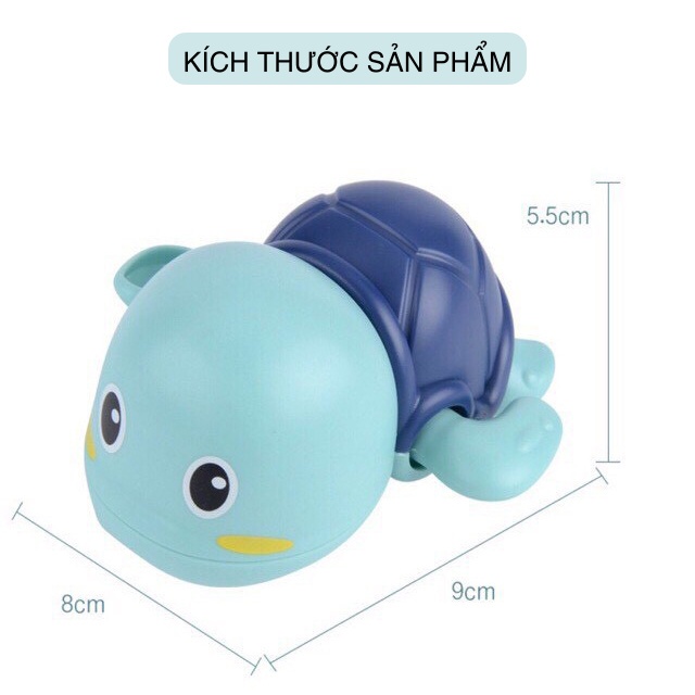 Rùa vặn cót Đồ chơi rùa bơi trong nước thả bồn tắm cho bé Lego3d.vn