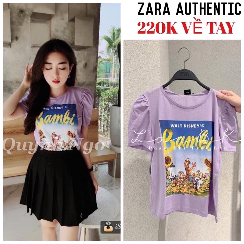Áo phông nữ Zara size S