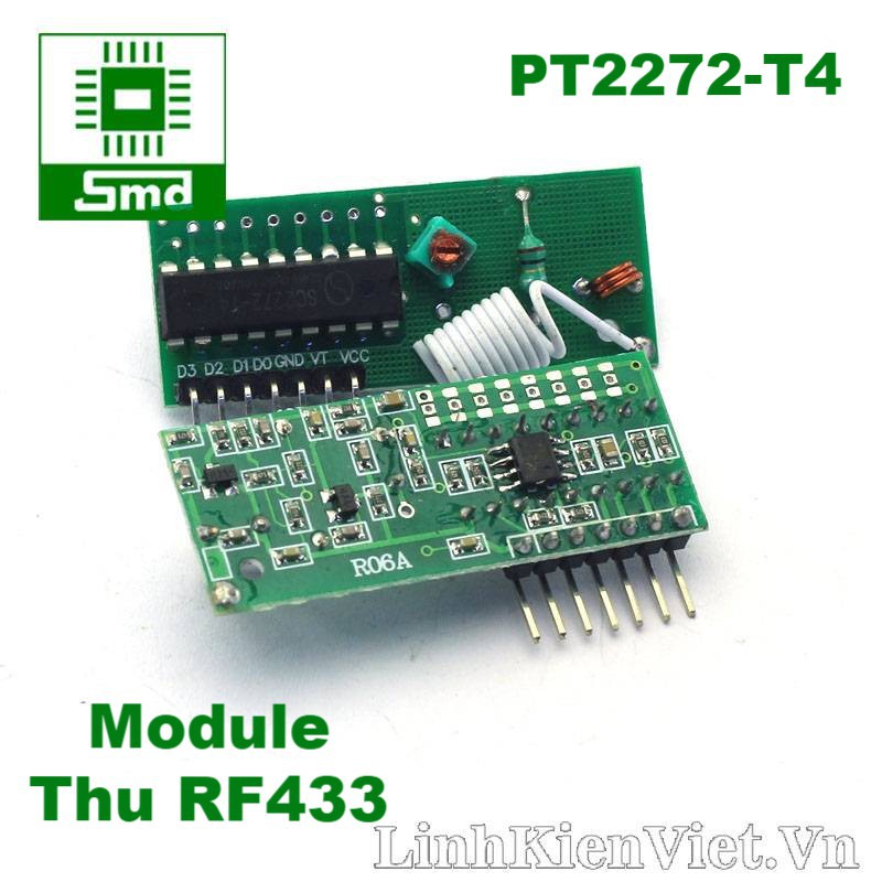 Module Thu RF433 PT2272-T4