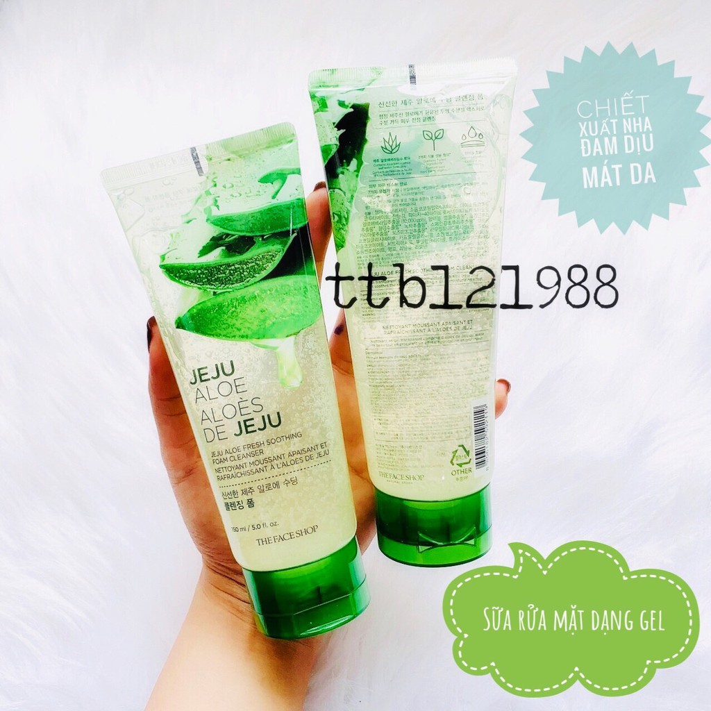 [Best Seller] Sữa rửa mặt Herb Day 365 Cleansing Foam + Sữa Tẩy Trang The Face Shop 170ml | BigBuy360 - bigbuy360.vn