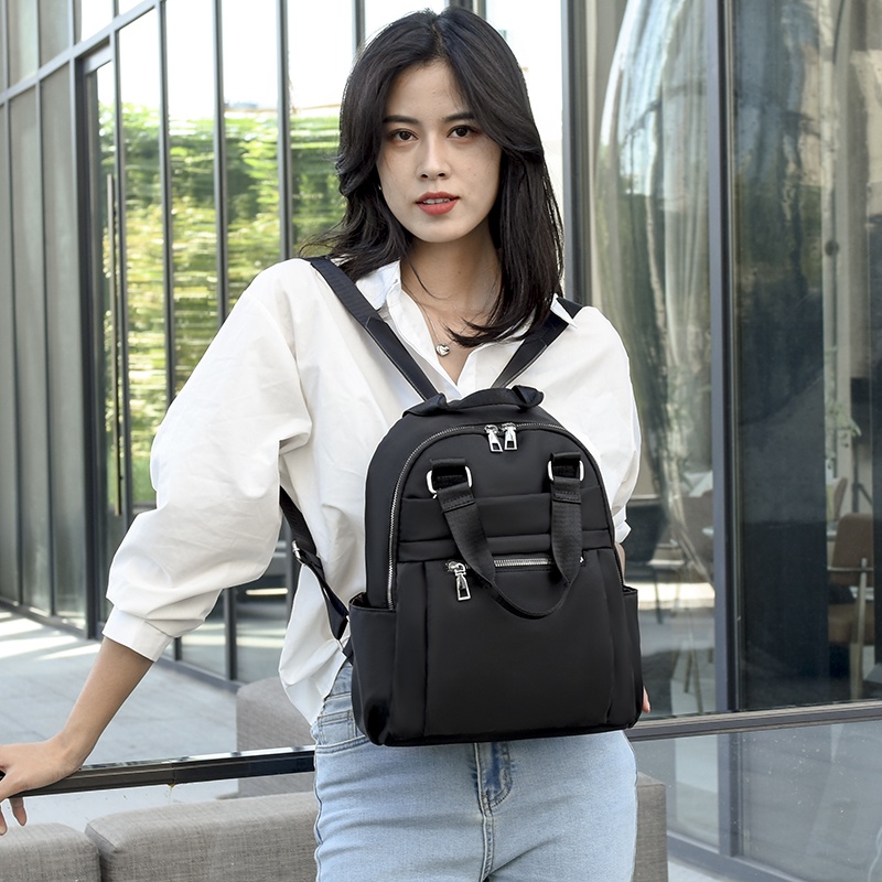 Balo Vải Oxford Siêu Nhẹ Cỡ Lớn Thời Trang Cho Nữ