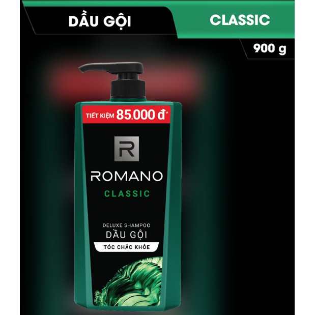 DẦU GỘI ROMANO CLASSIC 900G