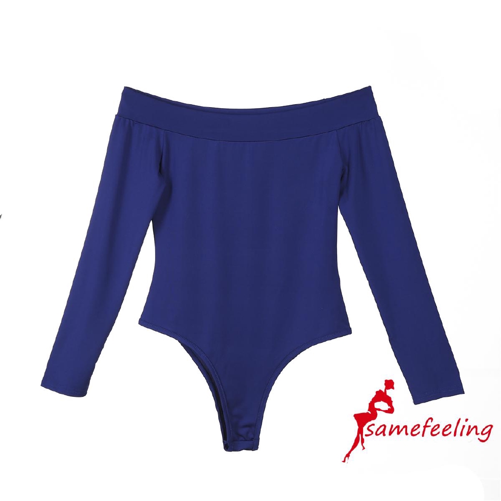 Bodysuit nữ tay dài hở vai thời trang quyến rũ | BigBuy360 - bigbuy360.vn
