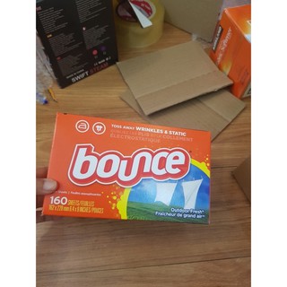 GIẤY THƠM BOUNCE MỸ (Tách lẻ bịch 80 tờ)