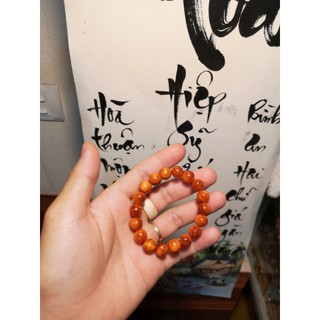 sỉ vòng tay gỗ huyết long các loại 10k