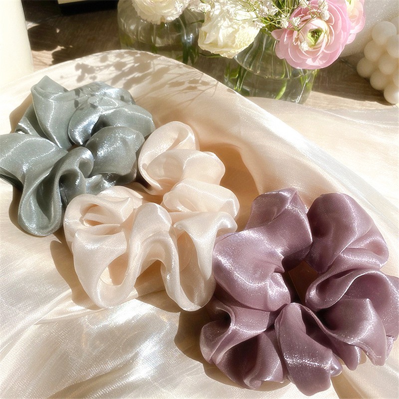 [Sẵn] Dây Buộc Cột Tóc Scrunches Màu Pastel Xinh Xắn Mainia Shop