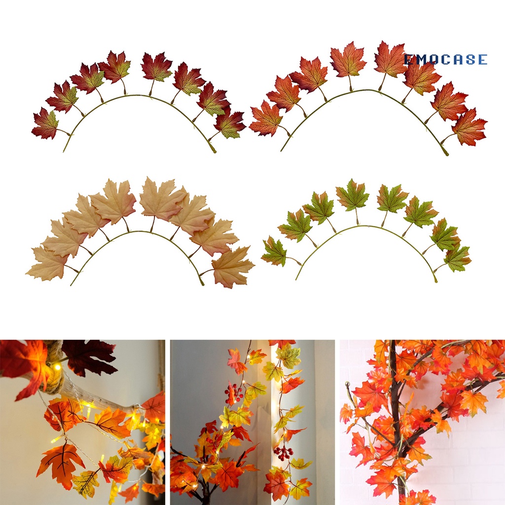 Lá Phong Nhân Tạo Dùng Trang Trí Nhà Cửa Dịp Halloween