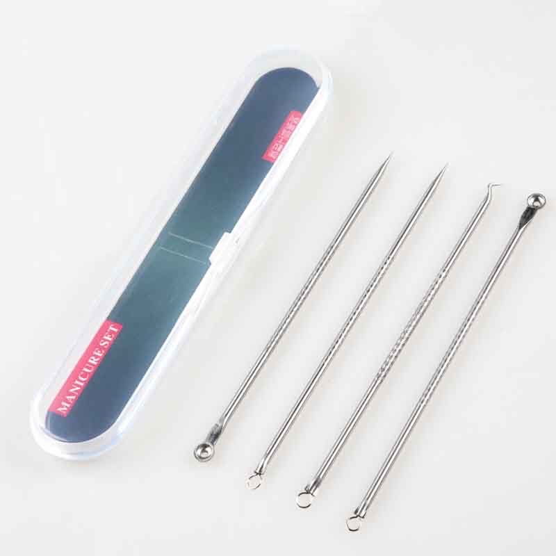 Bộ 4 cây dụng cụ nặn mụn chuyên nghiệp