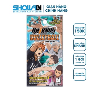 HV-08 Bộ cờ bóng chuyền Haikyu, Gói mở rộng - Phiên bản Đối thủ định mệnh, 1 gói/6 quân cờ