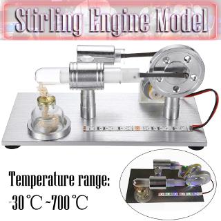 Mô hình động cơ stirling mini có đèn LED