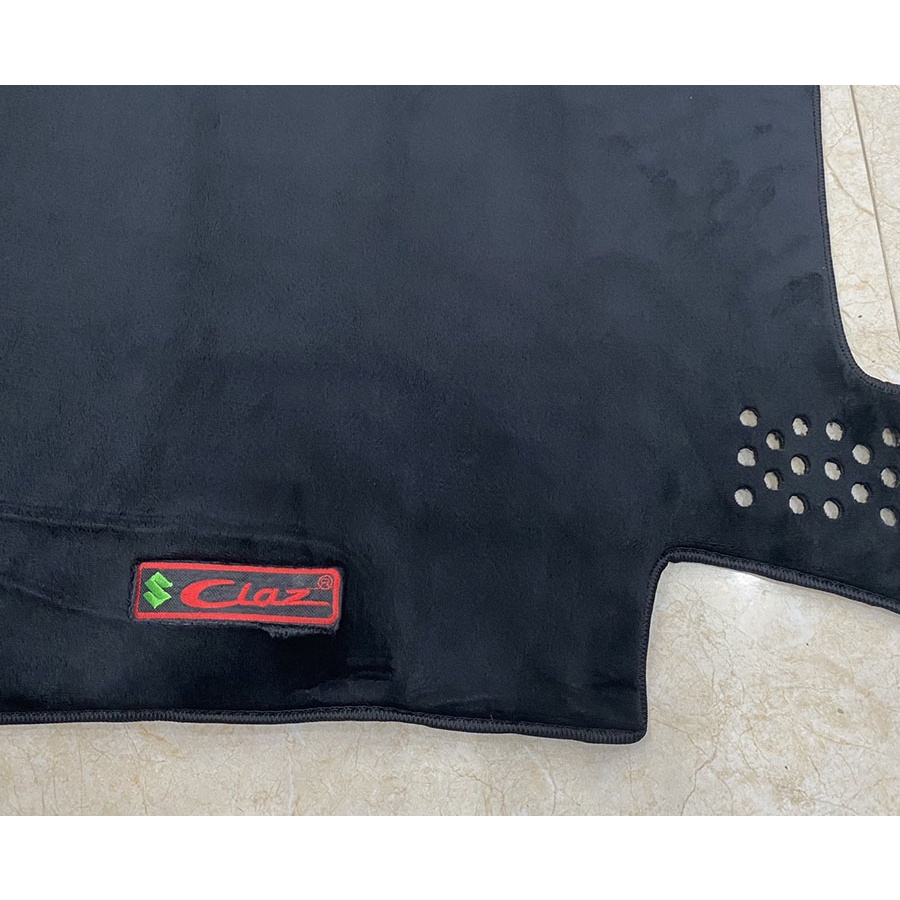 Thảm taplo xe Suzuki CIAZ 2019 2020 2021 Màu Đen Chất Liệu Nhung Lông Cừu Đế Có Chống Trượt, chuẩn form xe
