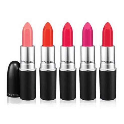 [CHINH HÃNG] Son MAC - Vỏ trơn  màu Lady Danger,Ruby Woo,Mac Chili - USA