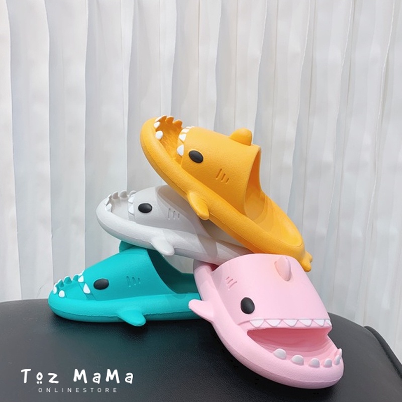 Dép đi biển Chống Trượt Mềm Mại Hình Cá Mập Xinh Xắn Thời Trang Mùa Hè Cho Bé