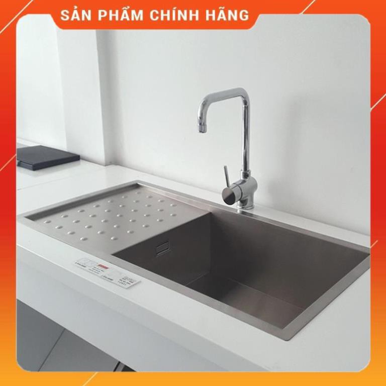 (FreeShip) CARYSIL - Chậu Inox304 - Chậu Rửa Bát 1 Hố Có Cánh IP-D100 - 880x450mm