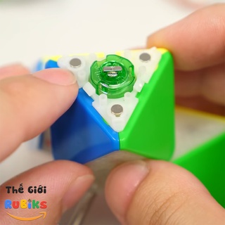 Rubik GAN Pyraminx M Có Nam Châm Cao Cấp Sticleless Enhanced, Explore, Standard