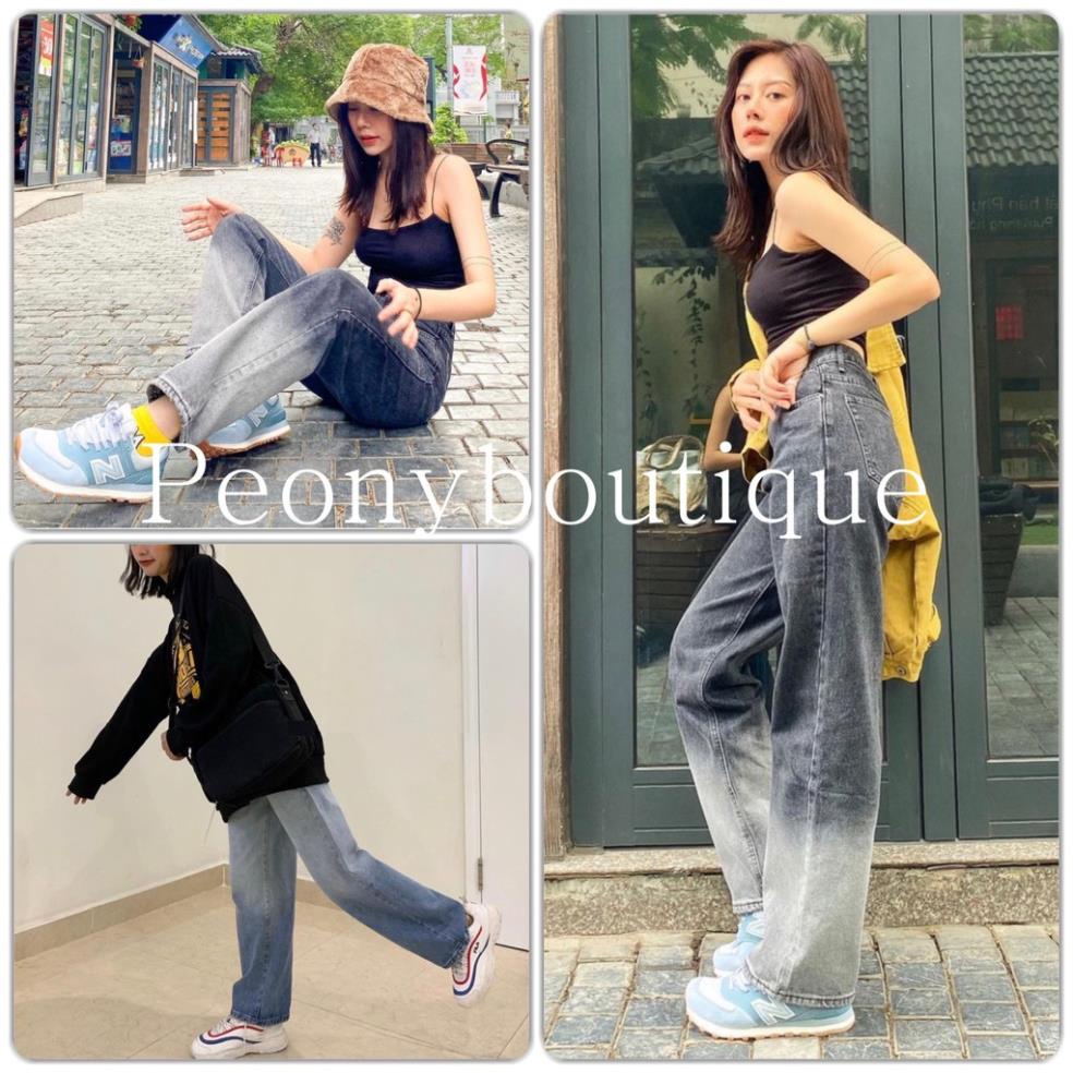 🌸 Culottes jean dáng suông cạp cao màu XANH | ĐEN Ulzzang HOT 🌸 !