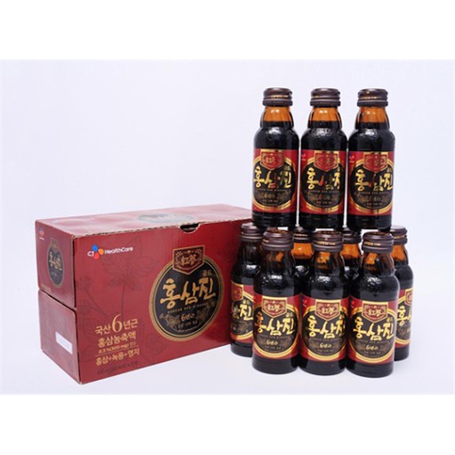 Combo 30 Chai Nước Hồng Sâm Hongsamjin Gold (Chai 100ml)