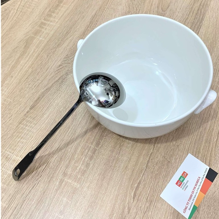 Thố sứ MINH LONG - 22cm (có nắp)