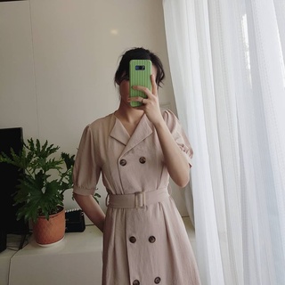[Ảnh thật/video/sẵn] Váy, đầm đũi dáng vest