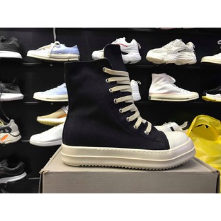 [ Cao Cấp] Giày Rick Owen Cao Cổ Hàng Re.p