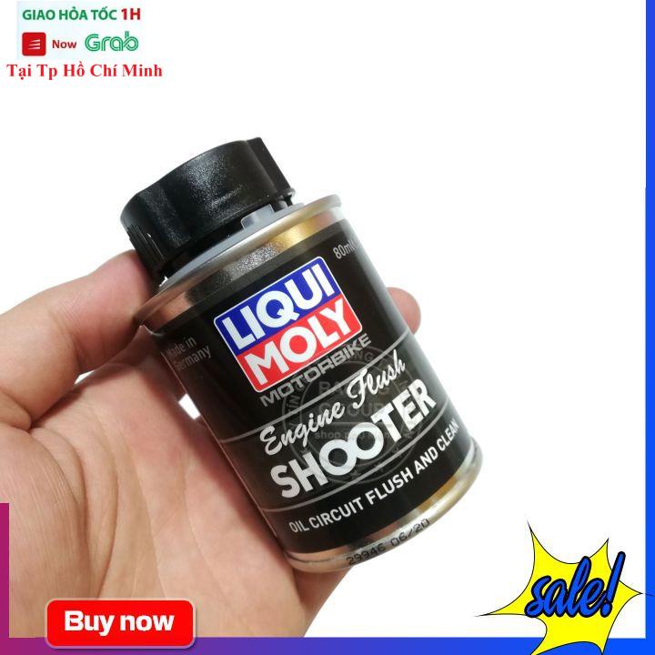 Chai Súc Động Cơ Xe Máy Liqui Moly Engine Flush Shooter 80ml