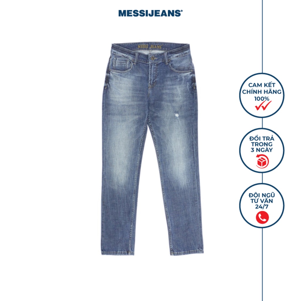 Quần jeans nam ống đứng MESSI SJM1075-19