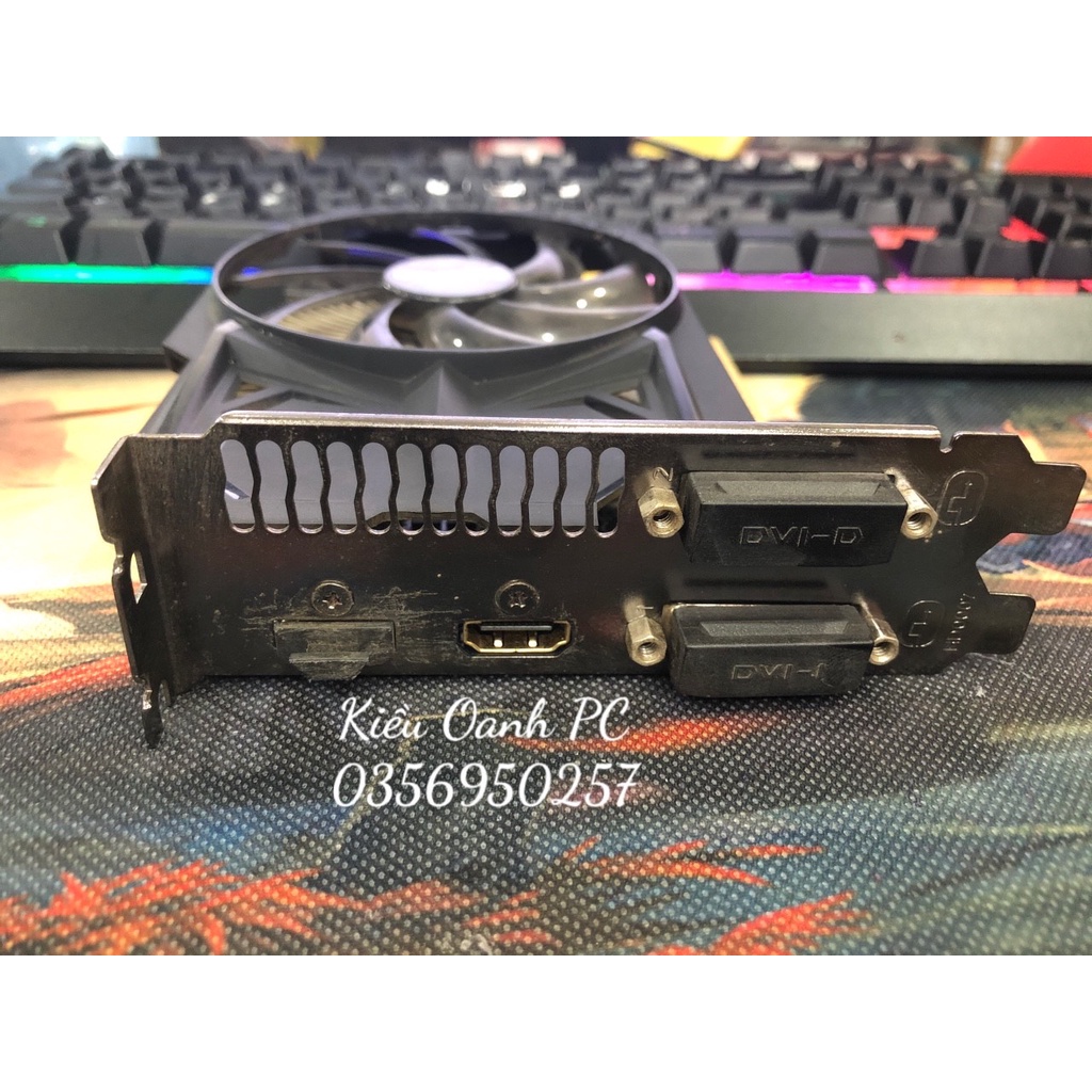 VGA - Card Đồ họa Màn hình GIGABYTE | ASUS | ZOTAC | MSI 750TI Cũ 1 Fan Chơi Liên Minh,CF,PUBG,FIFA4,....Mượt