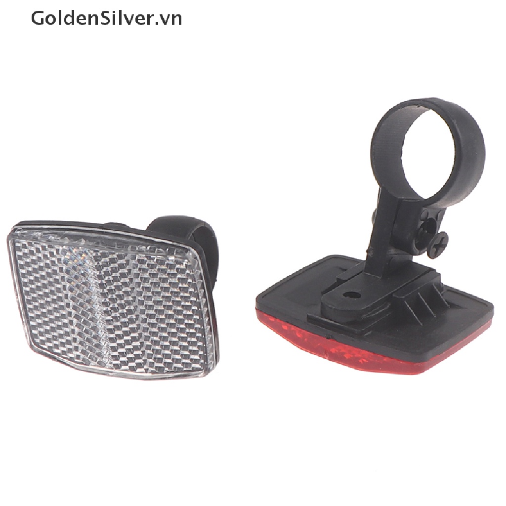 Đèn Phản Quang Cảnh Báo An Toàn Gắn Tay Lái Xe Đạp